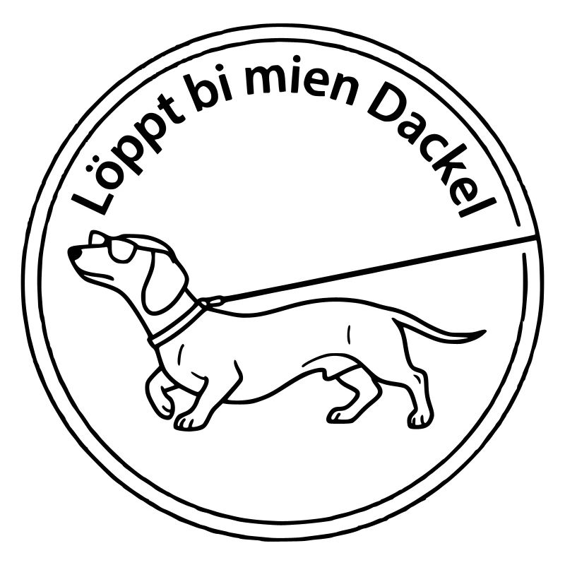 löppt bi mien dackel