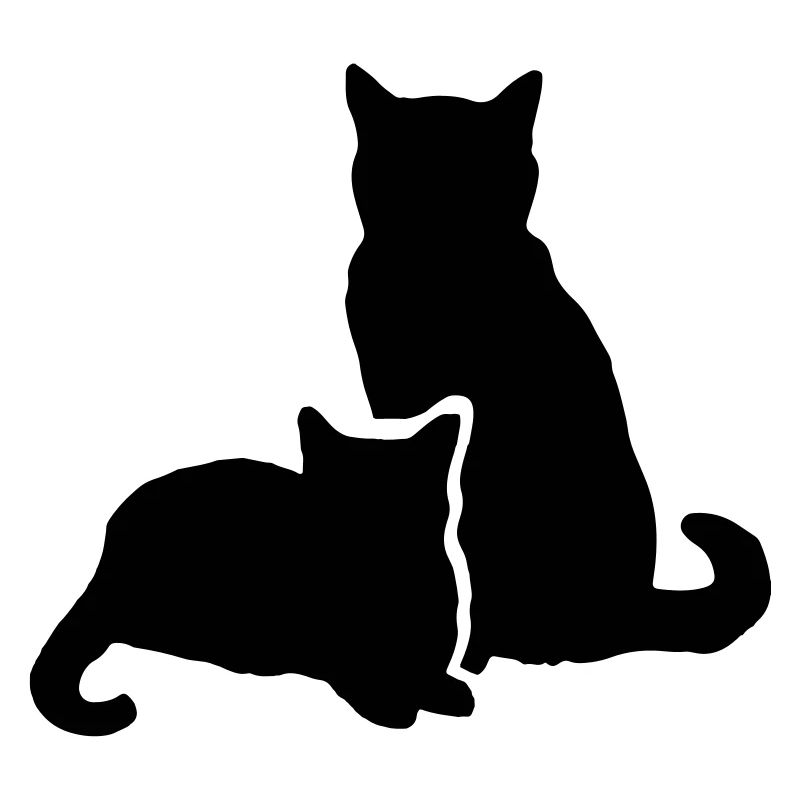 two cats