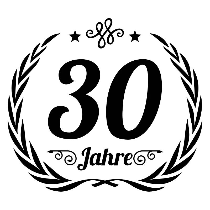 30 jahre kranz