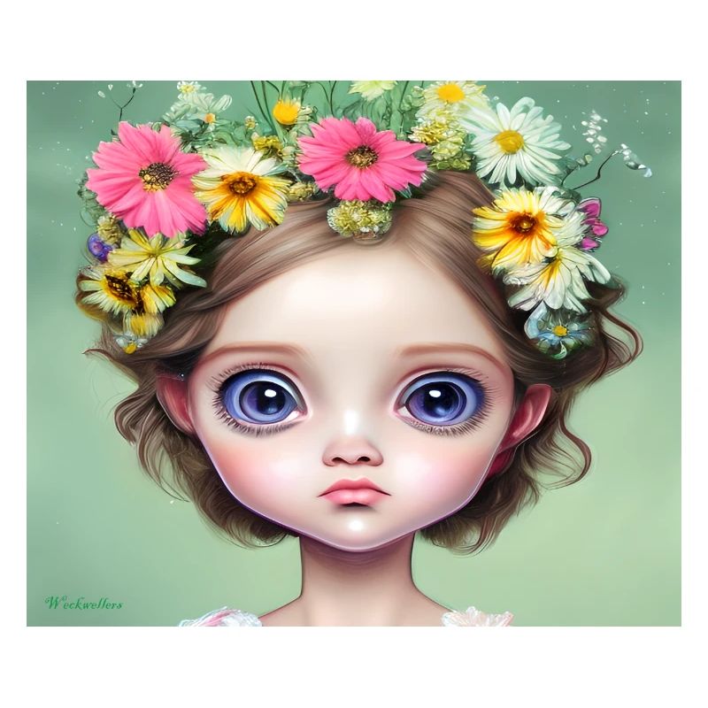 kawaii blumen kind