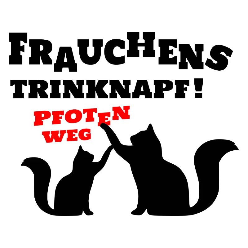 Frauchens Trinknapf !