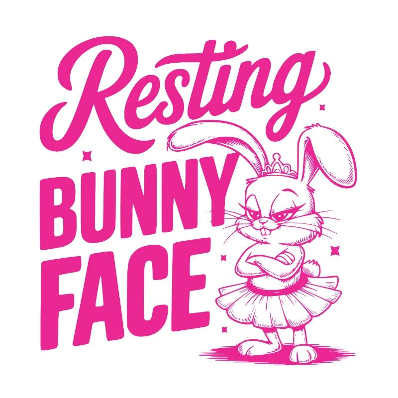 Resting Bunny Face