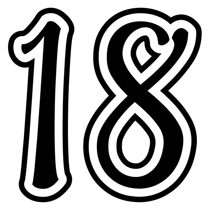 18 Zahl nummer