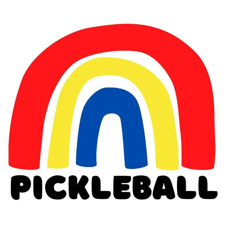 Pickleball rainbow