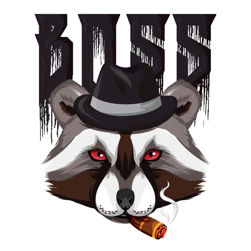 Mafia Boss Waschbär