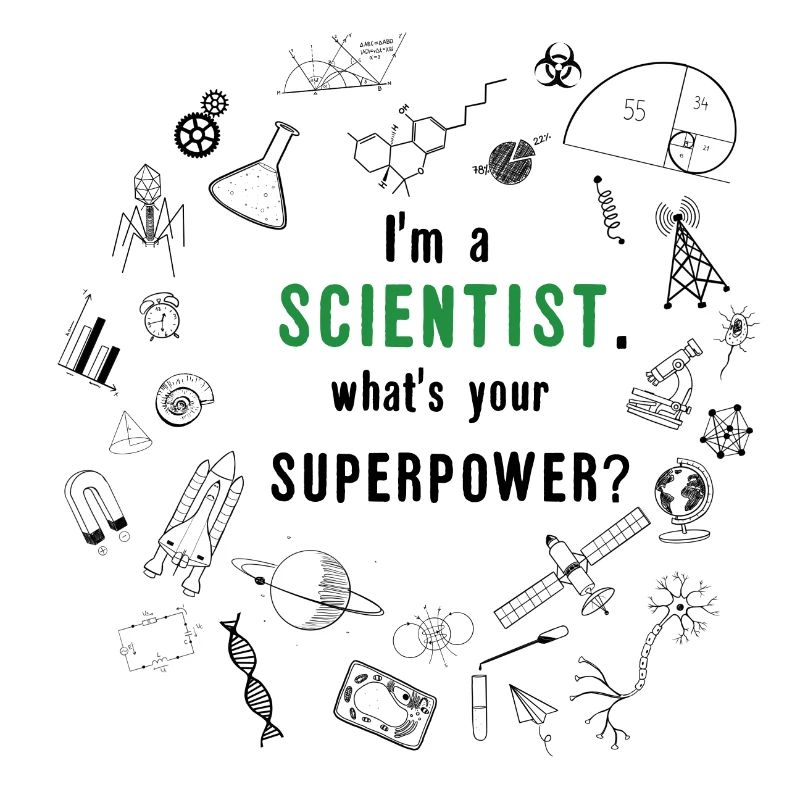 Wissenschaft / Scientist Superpower