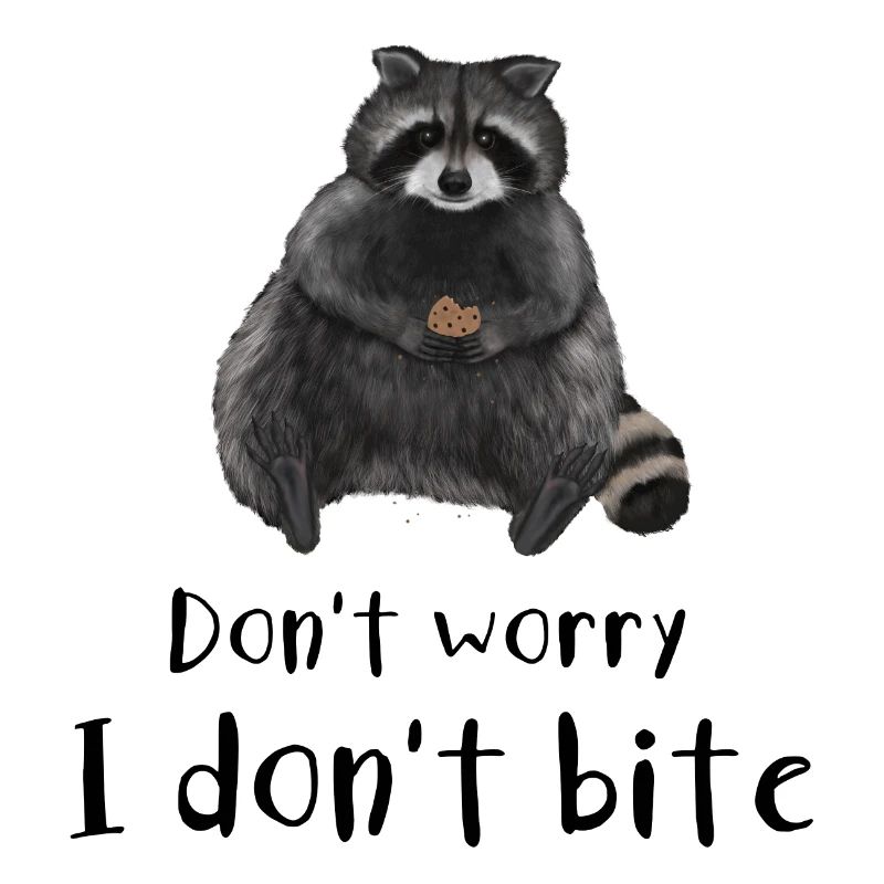 Waschbär - Don't worry I don't bite