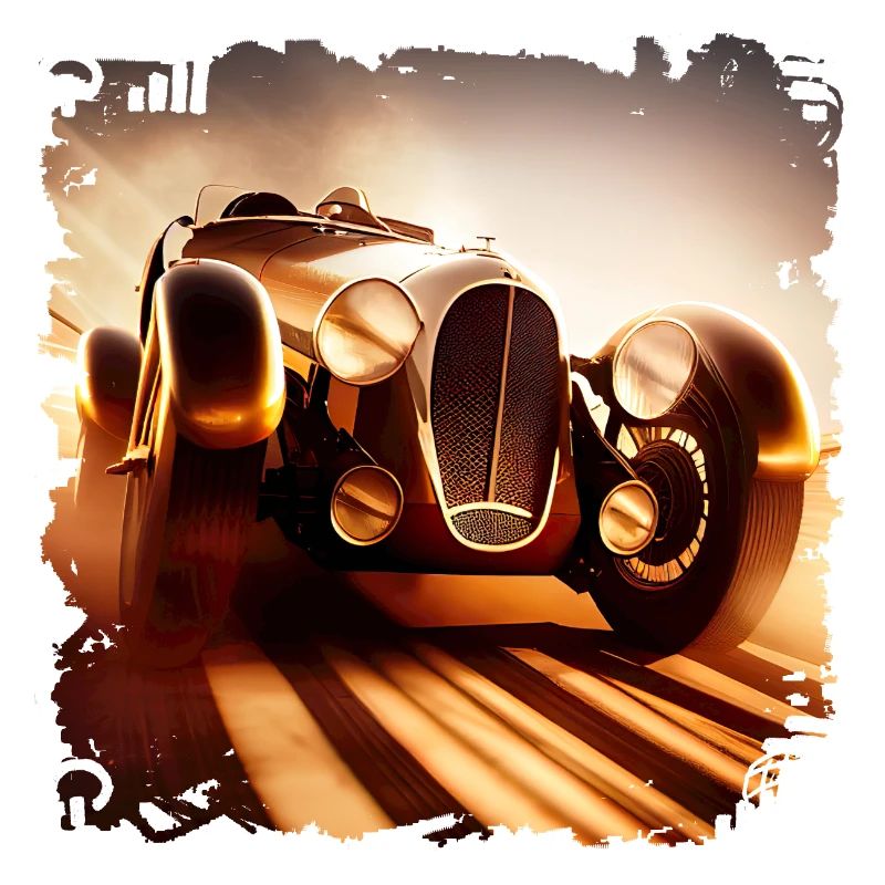 Beim Oldtimer-Rennen einen Oldtimer erleben