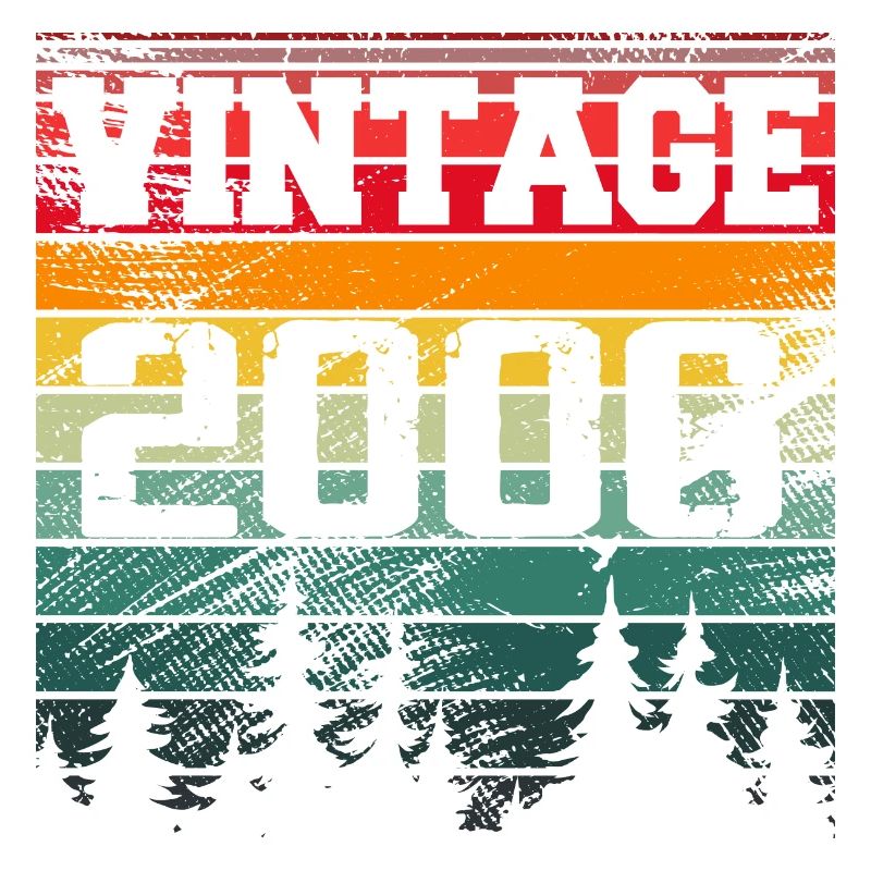 2000 Vintage 2000 Retro Geburtstagsgeschenk