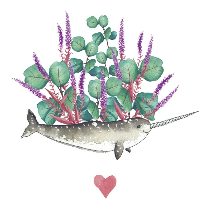 Whale + Eucalyptus