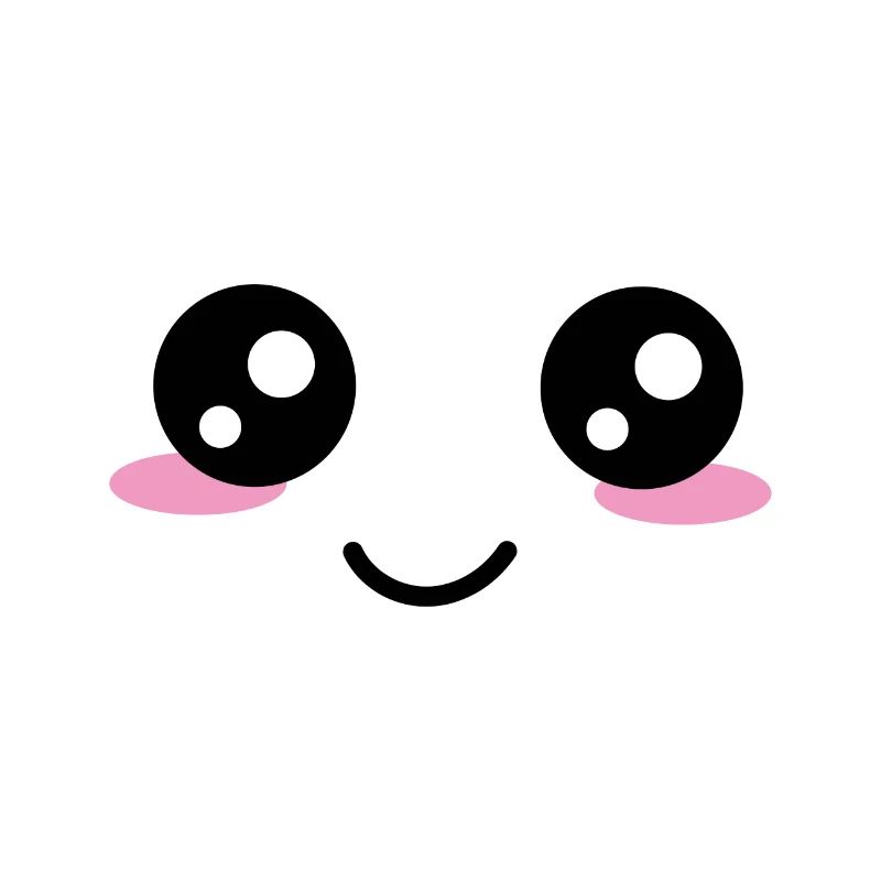 Kawaii Gesicht Augen