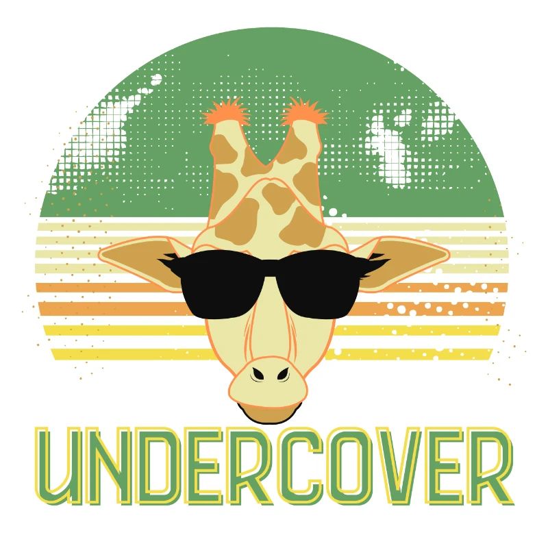 undercover Giraffe Sonnenbrille