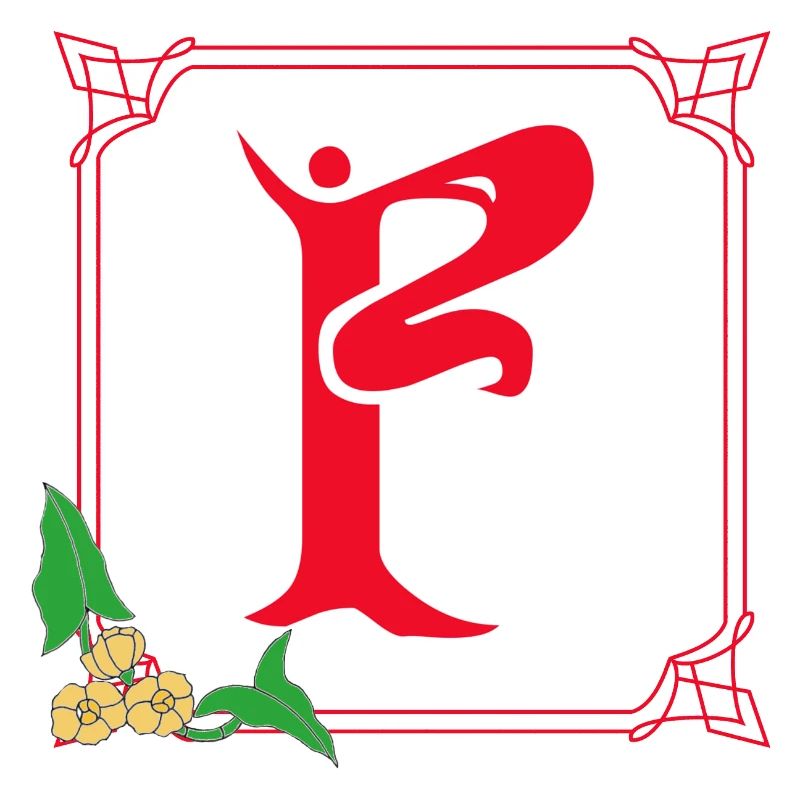 jugendstil f rot