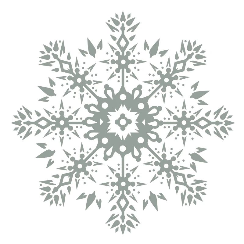 Schneeflocken-Ornament