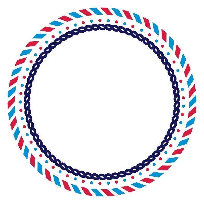 A round frame