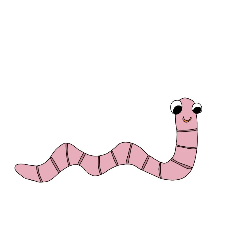 Regenwurm *** blanko