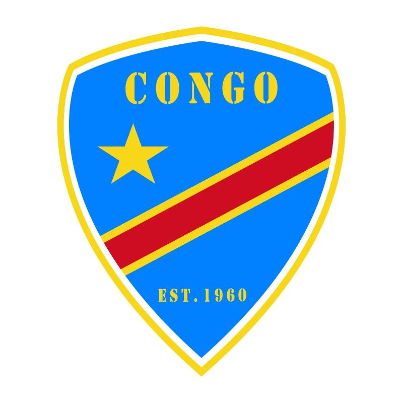 Kongo Wappen Design
