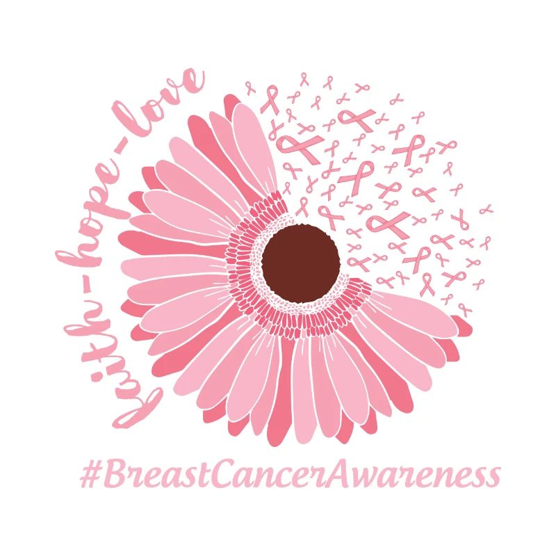 Brustkrebs Bewusstsein Rosa Blume