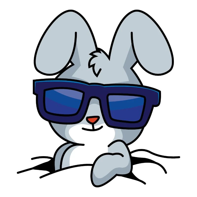 Cooler Hase