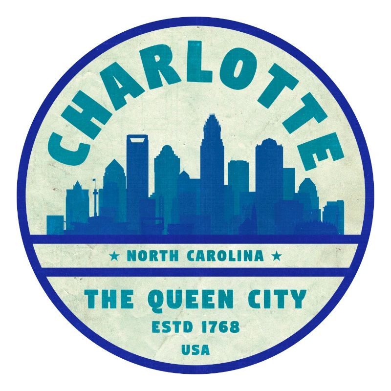 Charlotte Skyline Queen City
