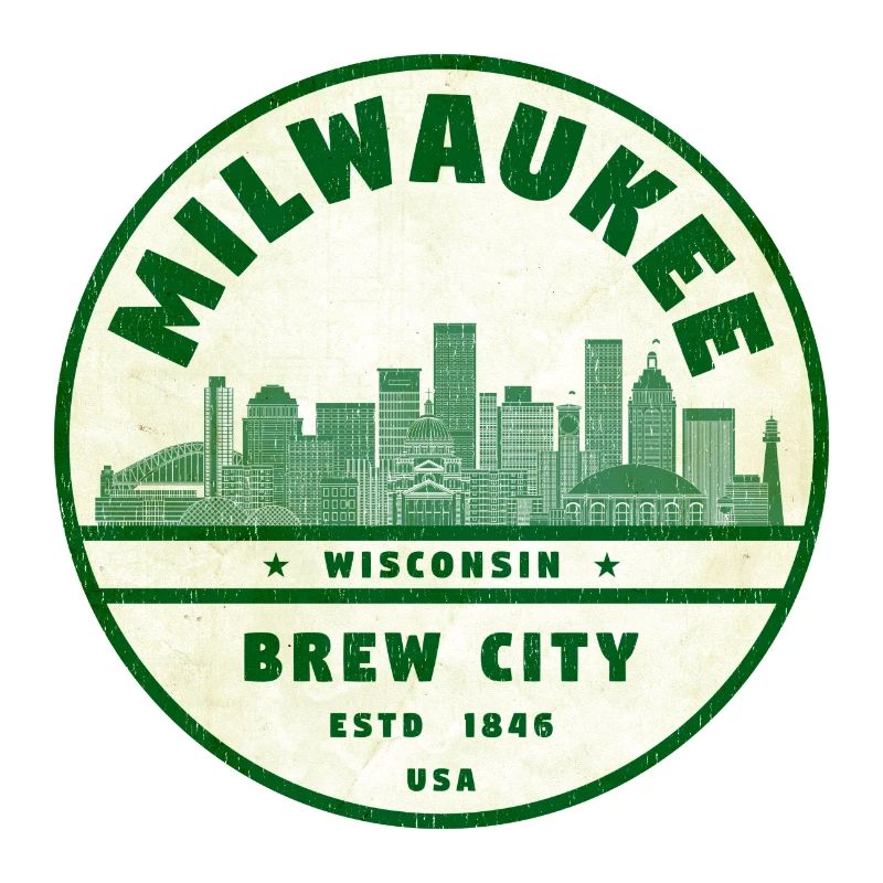 Milwaukee Brew City Skyline