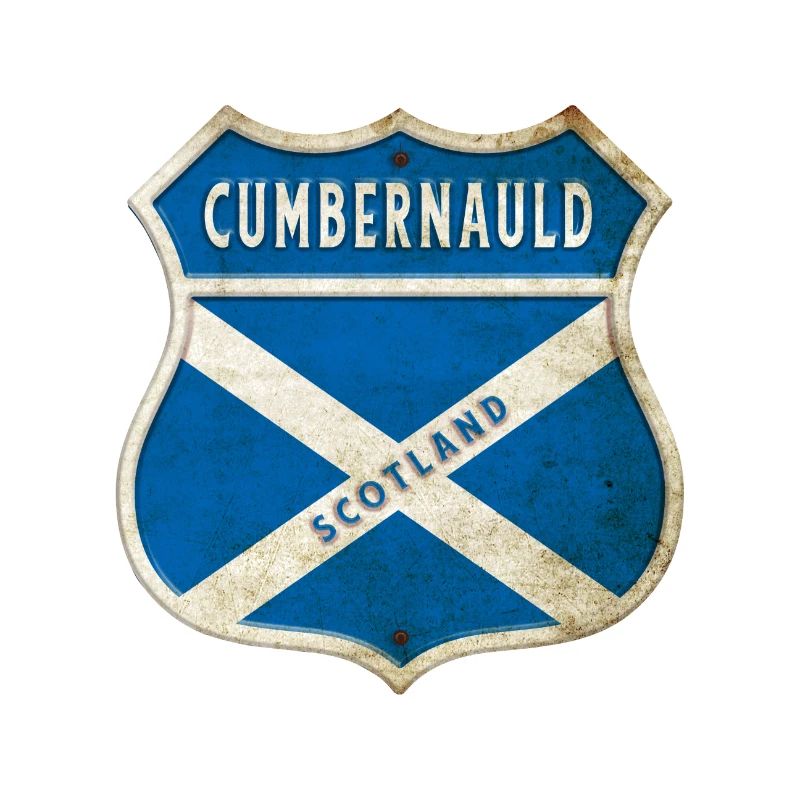 Motif du drapeau écossais de Cumbernauld