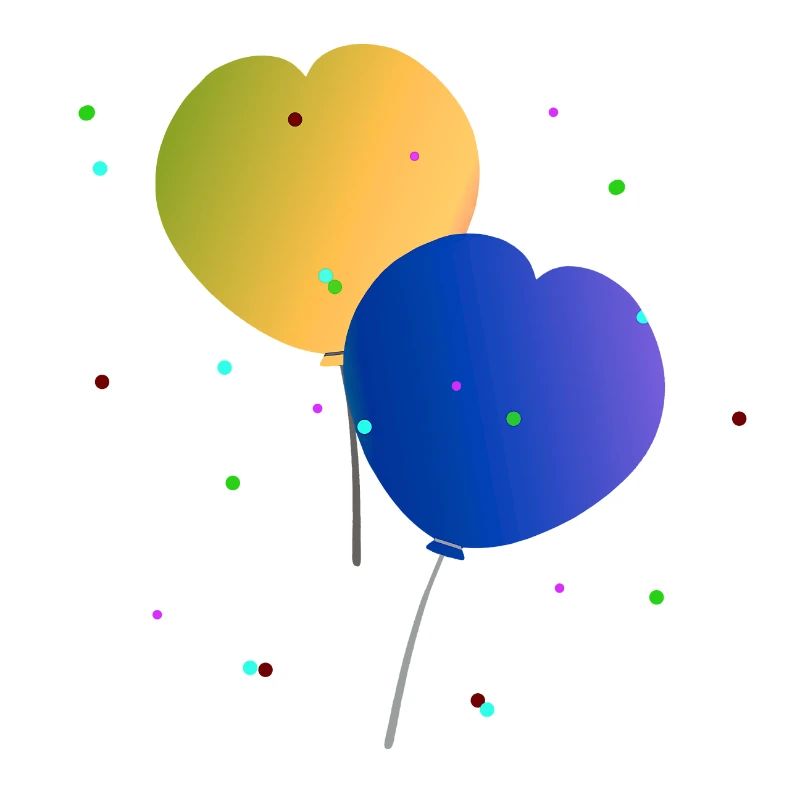 Ballons, Luftballonherzen