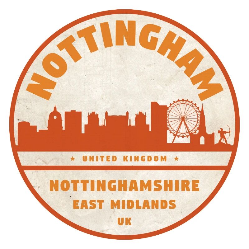 Nottingham Skyline Badge