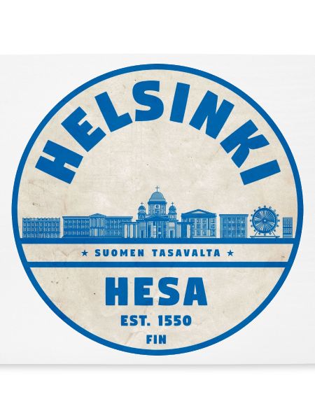 Helsinki Skyline Emblem 1550