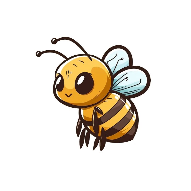Cute Comic Bee