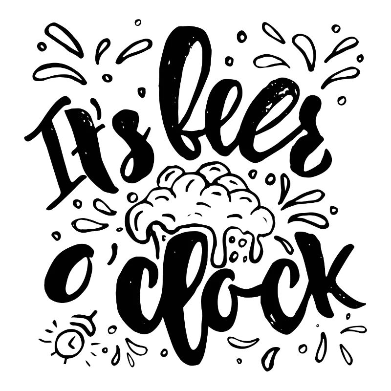 It's beer o'clock