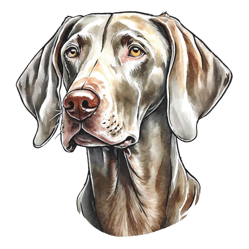 Weimaraner Portrait