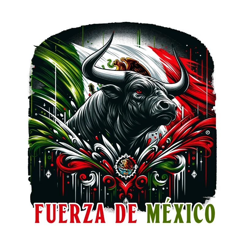 Mexiko Stierkampf Design