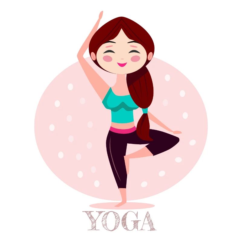 Yoga-Mädchen