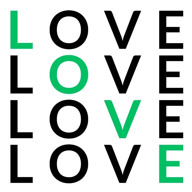 4 LOVE green