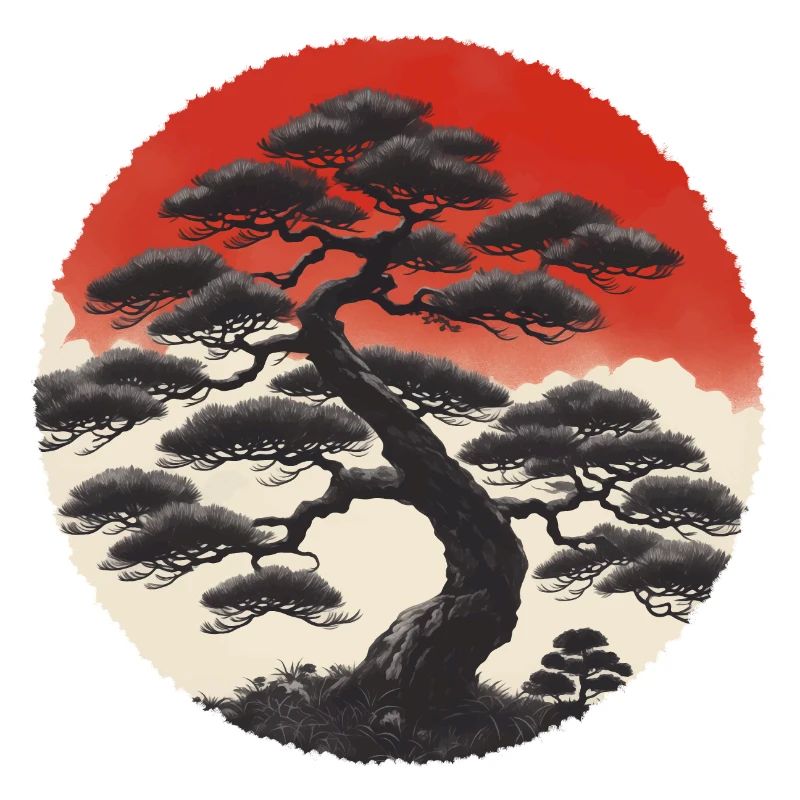 Asiatische Landschaft