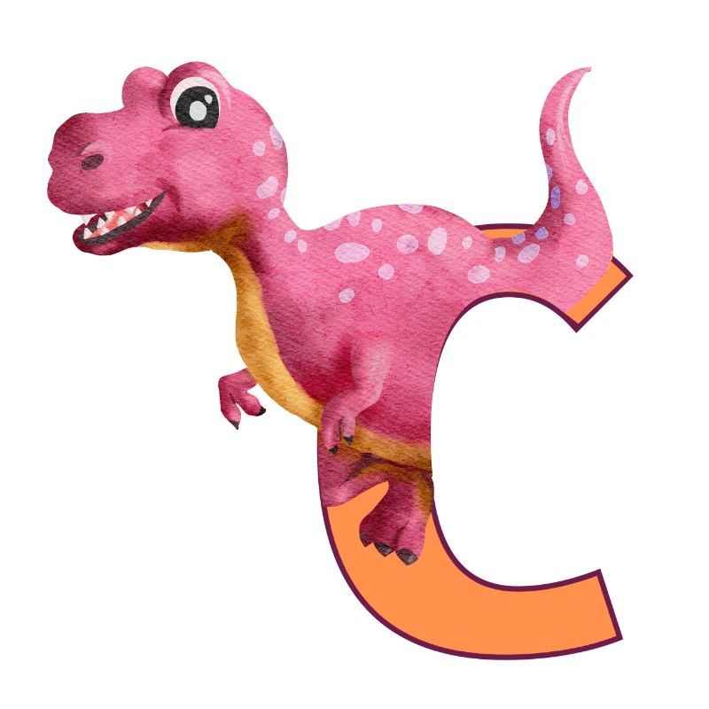 C - DINOSAURIER, Personalisierbar