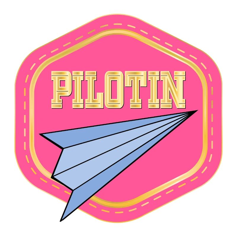 LUFTFAHRT PILOTIN - PAPIERFLIEGER