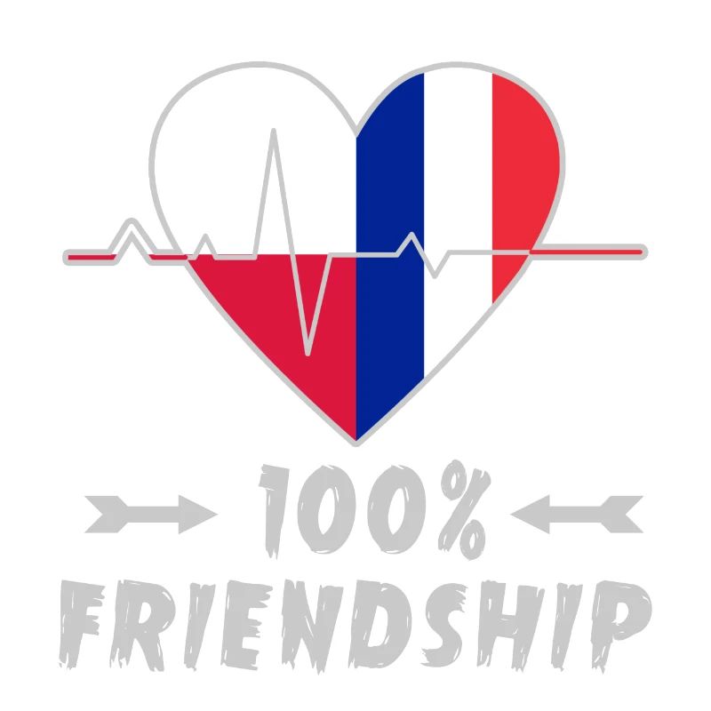 Polen und Frankreich 100% Freundschaft