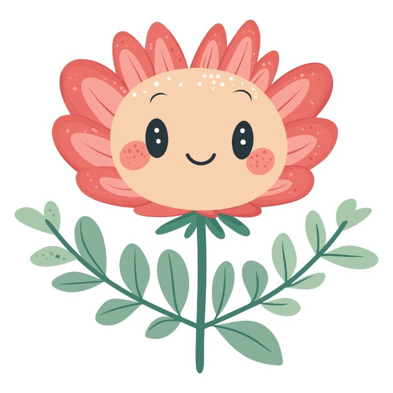 Fröhliche Blume
