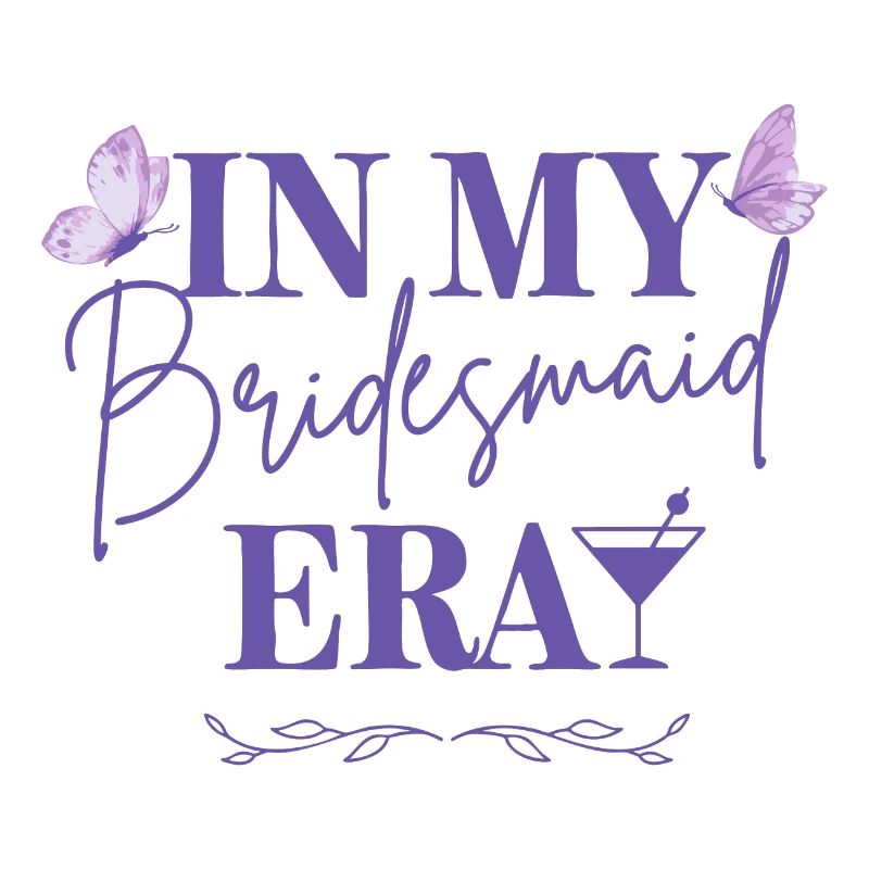 Bridesmaid Era: Stylische Party-T-Shirts
