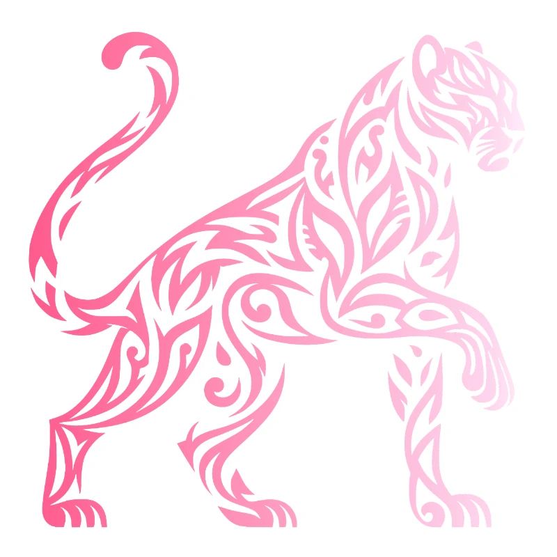 Gradient Tribal Panther
