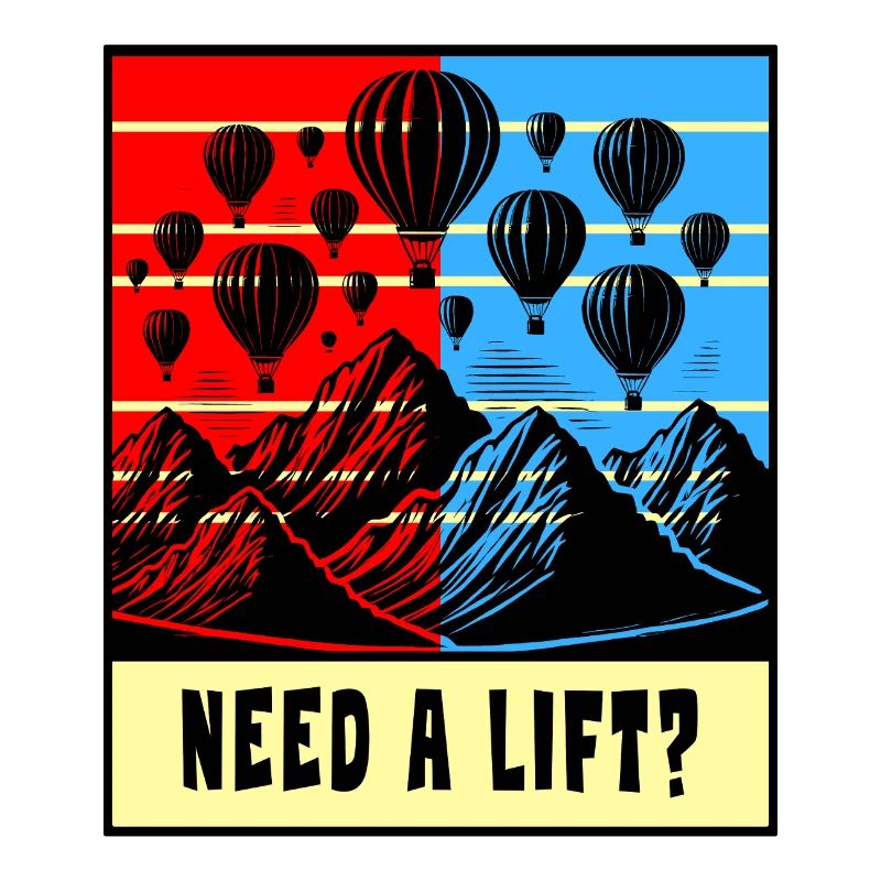 Heißluftballon Design