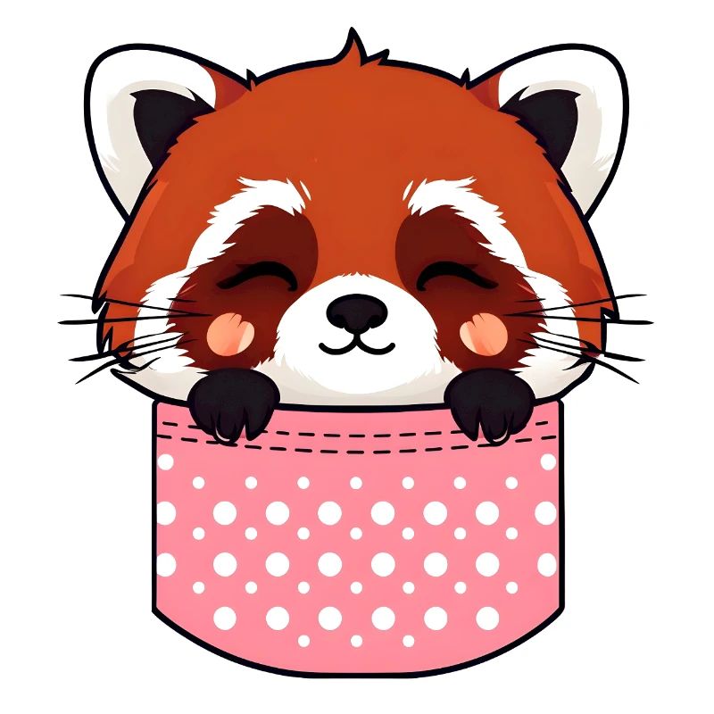 Kawaii Roter Panda