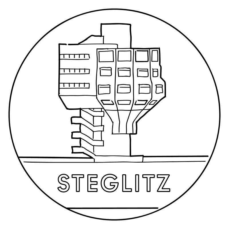 Steglitz mit Bierpinsel