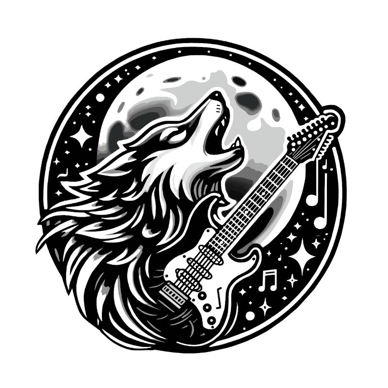 Wolf Musical Mond Design