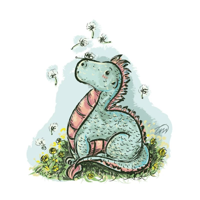 Kleiner Drache Manuel