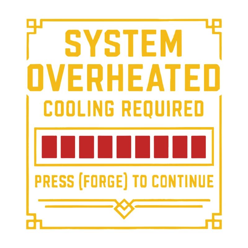 Systemübhitzung – Forge T-Stück