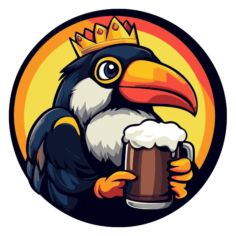 Tukan Vogel Bier