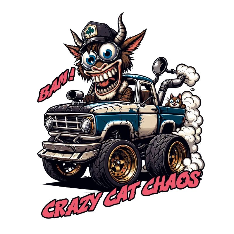 Crazy Cat Chaos Offroad-Design